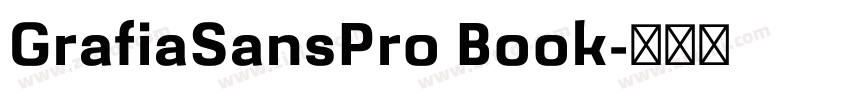 GrafiaSansPro Book字体转换